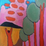 Németh M_Alak rózsaszín tájban(1984)_47x37,2cm